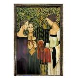 Sue Norton Kent Signed Large Original Figurative