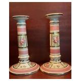 Pair Antique Century French Vieux Paris