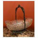 Antique Rogers Bros. Silverplate Brides Basket