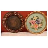 Hand-Painted Nashco Products New York Floral Tole