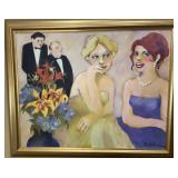 Carole Katchen Signed Original High Society