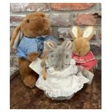 Beatrix Potter Peter Rabbit Plush Bunny Lot ï¿½