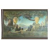 Antique Roy Grossman Garden of Melody Art Deco