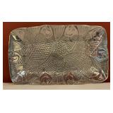 Cast Aluminum Fish & Fishing Net Motif Serving