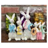 Easter Mason Jar Egg Lanterns & Bunny ï¿½WELCOMEï¿½