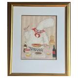 Carole Katchen Signed Original Pastel of