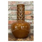 Emissary Home & Garden Brown Glazed Ceramic