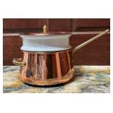 Vintage DDI Portugal Copper Double Boiler /