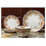 Longton Tremont Floral China Serving Set with