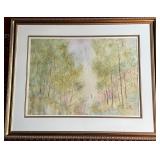 Bonnie McKay Original Signed Watercolor Solitude