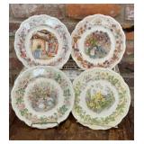 Royal Doulton Jill Barklem Brambly Hedge -Four