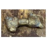 Double-Headed Bird Knife Rest Plaster Cast