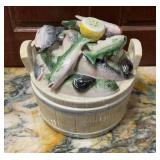 Vintage Horchow Italian Majolica Style Ceramic