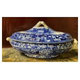 Antique Wedgwood Ferrara Blue Transferware