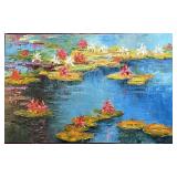2022 Steve Griffith Signed Large Impasto Water