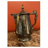 Antique JA Stimpson Silver Plate Co Quadruple