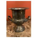Vintage Silverplate Double-Handled Champagne Wine