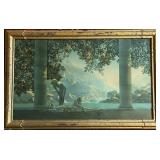 Antique Maxfield Parrish Daybreak Framed Color