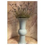 Emissary Home Celadon Crackle Glaze Trumpet Vase,