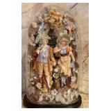 Antique Victorian Continental Porcelain Couple
