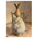 Vintage Amphora-Style Porcelain Ewer Vase,
