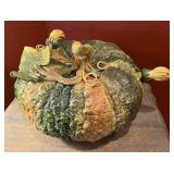 Vintage Italian Majolica Melon Squash Soup Tureen