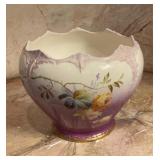 Vintage Porcelain Jardiniere Cachepot Hand