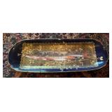 Antique Oscar Gutherz Hand Painted Pike Fish