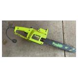 Poulan 16 Inch Electric Chainsaw, Powers on