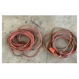 Heavy Duty Orange Extension Cord Lot, Outdoor