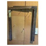 Pair Vintage Large Carpenter Framing Squares