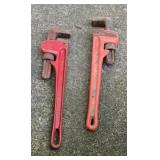 Pair 14 in Heavy Duty Pipe Wrenches