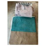 Moving Blankets and Plastic Storage Tote Lot