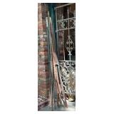 T-Posts, Rebar Tallest one is 77in. 3 are bent