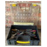 Large Plastic Hardware Organizer Case with