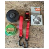Tow Strap, Trimmer heads and line