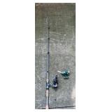 Ozark Trail Fishing Rod and Penn 716 Spinfisher
