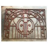 Large Ornate Wrought Iron Architectural Gate