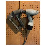 Stanley Electric Staple Gun and Cordless Drill