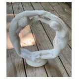 Royal Haeger 'Circle of Love' ceramic sculpture