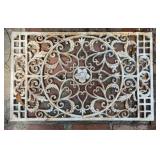 Ornate Cast Iron Architectural Garden Panel