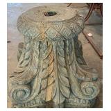 Ornate Acanthus Leaf Architectural Column Capital
