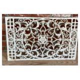 Ornate Cast Iron Architectural Garden Panel Grate
