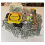 Large Chain Lot, Assorted Steel Utility