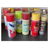 Assorted Spray Paint and Specialty Finish Aerosol