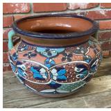 Large Talavera Style Hand Painted Ceramic Garden P