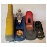 Vintage Hand Planes Lot, Stanley and Craftsman