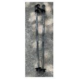 Kerma Vector Ski Poles, Made in Italy, 44 inches