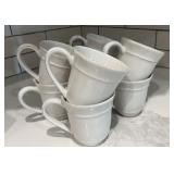 Pottery Barn Handcrafted Portugal White Ceramic