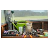 Large Mixed Gardening Tool Lot Fiskars Pruners